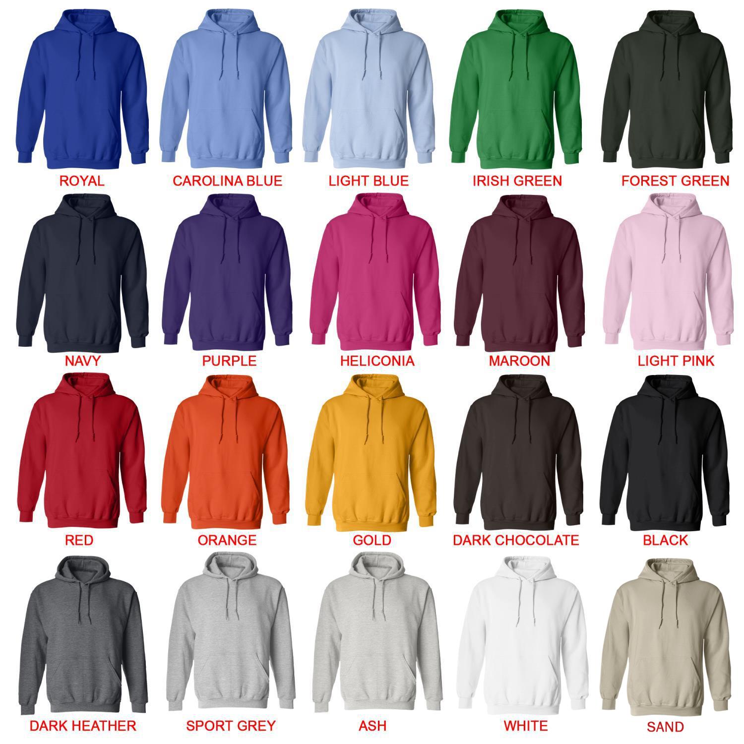 hoodie color chart - Vinny Toys